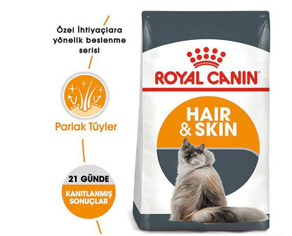 Royal Canin Hair Skin Deri ve Tüy Sağlığı için Kedi Maması 4 veya 10 Kg