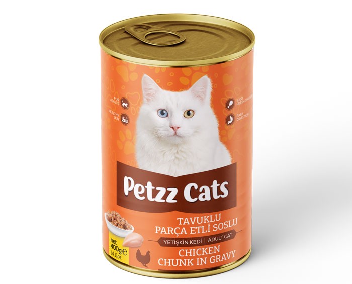 Tavuk Etli Yetişkin Kedi Konservesi 400 Gr