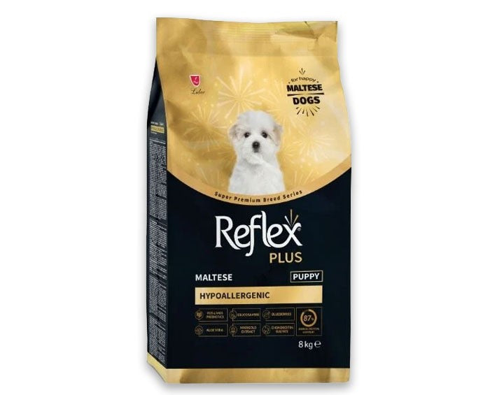 Reflex Plus Hypoallergenic Maltese Tavuklu Yavru Köpek Maması 1,5 veya 8 Kg