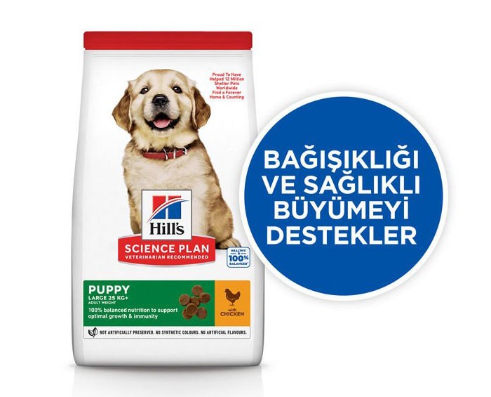 Hills Puppy Large Büyük Irk Yavru Köpek Maması 14.5 Kg