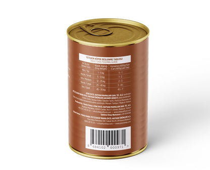 PetzzDogs Kuzu Etli Yetişkin Köpek Konservesi 400 Gr