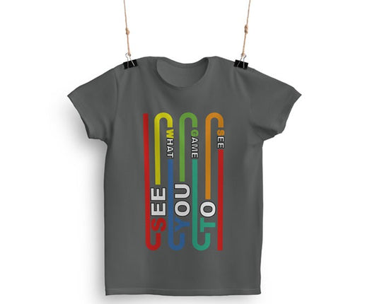 Özel Tasarım Erkek T-Shırt 4 Farklı Renk