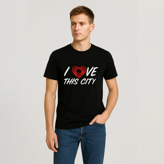 I Love This City Temalı Baskı Filmi