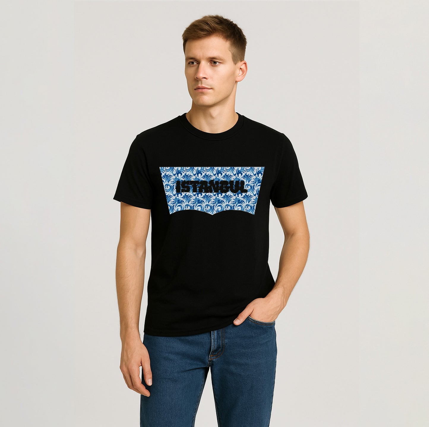 İstanbul Temalı Tekstil Baskı Filmi