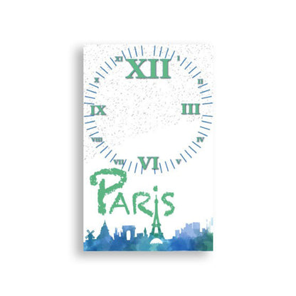 Paris 25x40cm Pleksi Duvar Saati
