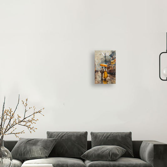 Sanatsal Tablo 25x40cm Pleksi Duvar Saati